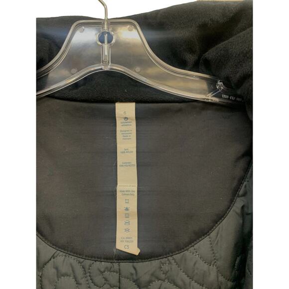 Lululemon Polar Parka‎ Black sz 6 - Picture 4 of 13